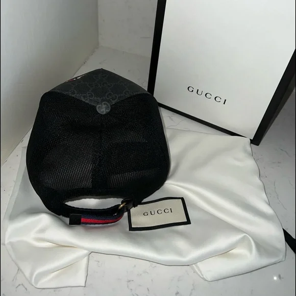 Kingsnake print GG Supreme baseball hat - Picture 5 of 6